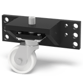 2 - 280867: Fastening Plate with Caster for the System 28 & 16 Metric Series Welding Tables - 28mm Welding Table Accessories by Siegmund - The Flattest, Most Reliable Welding Tables & Fixturing Accessories in the World